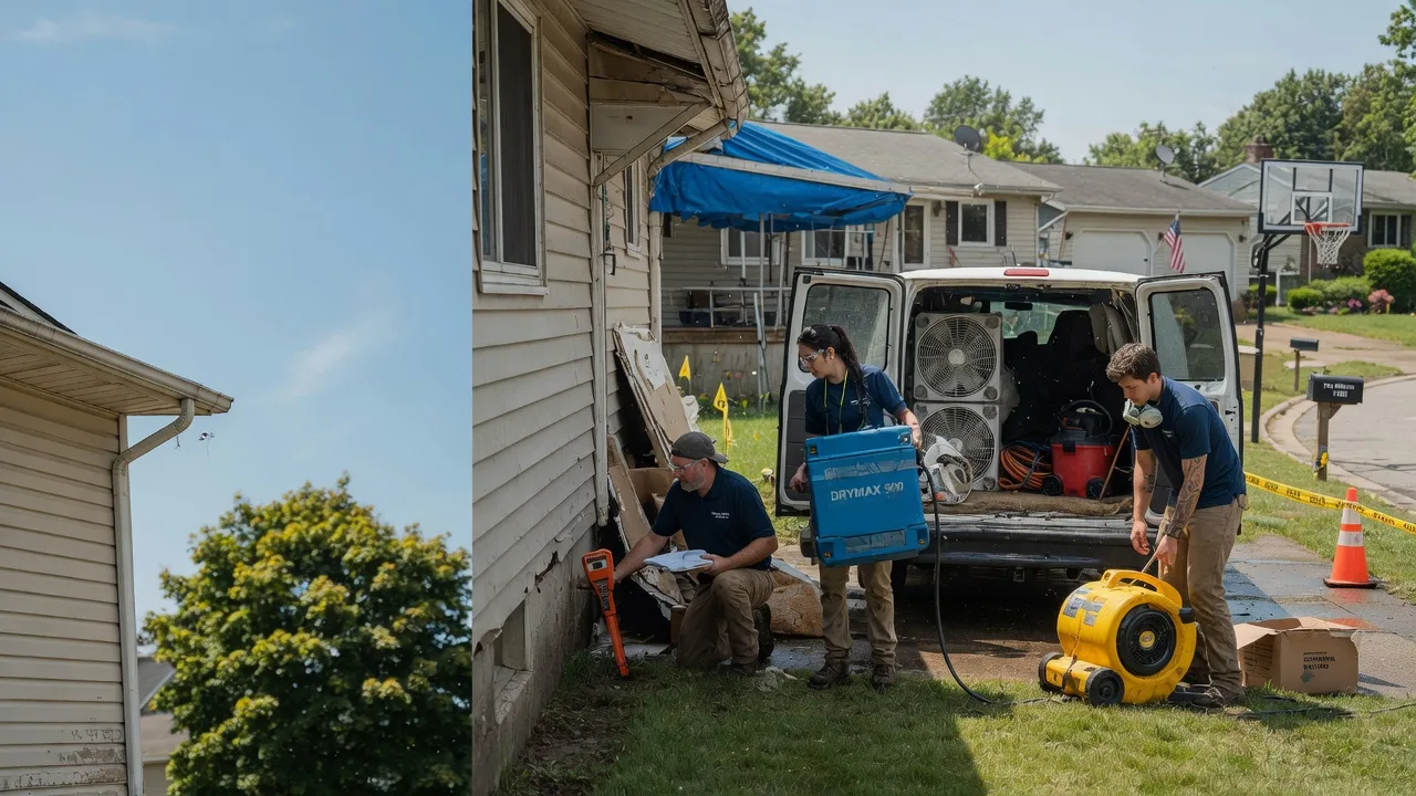 Ceiling Leak Cleanup in Golconda, IL near me